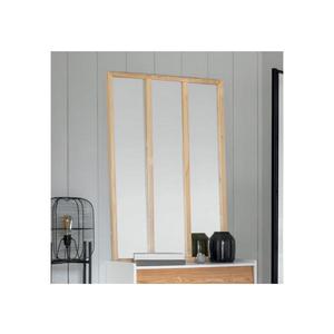 Atmosphera - Nástenné zrkadlo NAE 116x76 cm paulovnia 162244 vyobraziť