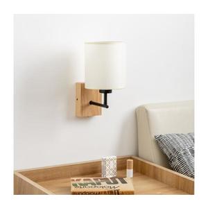 Brilagi - Nástenná lampa NUBILA WOOD 1xE27/25W/230V dub/čierna/krémová BRI127 vyobraziť
