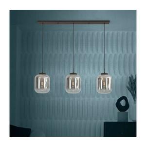 Eglo 390104 - Luster na lanku BULCIAGO 3xE27/40W/230V dymová 390104 vyobraziť