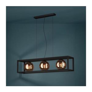Eglo 390091 - Luster na lanku CORDOBA 3xE27/40W/230V medená/čierna 390091 vyobraziť