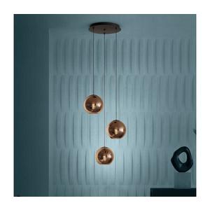 Eglo 390094 - Luster na lanku CORDOBA 3xE27/40W/230V medená 390094 vyobraziť