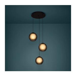 Eglo 390213 - Luster na lanku ARANGONA 3xE27/40W/230V dymová 390213 vyobraziť