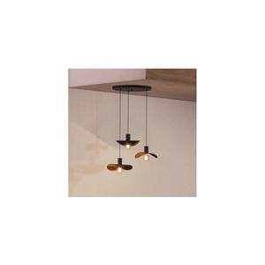 Eglo 390395 - Luster na lanku SACEDA 3xE27/40W/230V čierna/zlatá 390395 vyobraziť