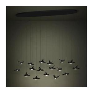 Eglo 390353 - LED Stmievateľný luster na lanku PARATEBUENO 17xLED/3W/230V čierna 390353 vyobraziť