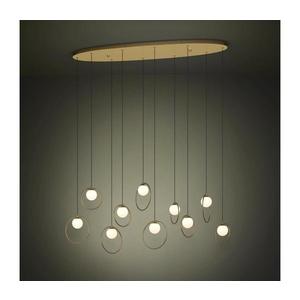 Eglo 390347 - LED Stmievateľný luster na lanku PORTOCOLOM 10xLED/3W/230V zlatá 390347 vyobraziť