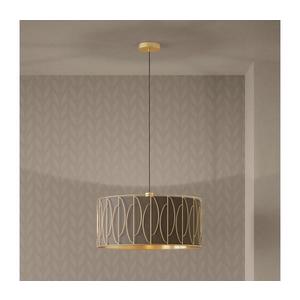 Eglo 390206 - Luster na lanku COROJAL 1xE27/40W/230V zlatá/hnedá 390206 vyobraziť