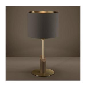 Eglo 390337 - Stolná lampa SANTANDRIA 1xE27/40W/230V hnedá/zlatá 390337 vyobraziť