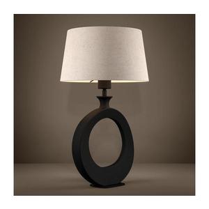 Eglo 390423 - Stolná lampa DIEZMA 1xE27/60W/230V 52, 5 cm čierna/krémová 390423 vyobraziť