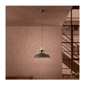 Eglo 390229 - Luster na lanku ESPINARDO 1xE27/40W/230V čierna/zlatá 390229 vyobraziť