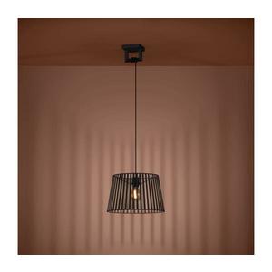 Eglo 390002 - Luster na lanku BOGOTA 1xE27/40W/230V čierna 390002 vyobraziť