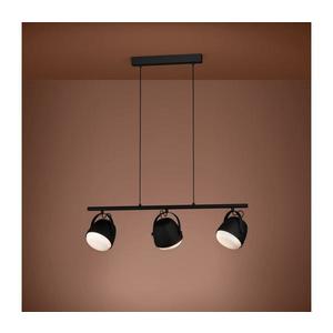 Eglo 390046 - Luster na lanku UPANEMA 3xE27/28W/230V čierna 390046 vyobraziť