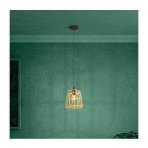 Eglo 390152 - Luster na lanku MONTEZUELO 1xE27/40W/230V pr. 24 cm bambus 390152 vyobraziť