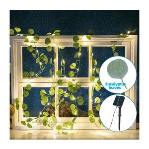 B.V. - LED Solárna reťaz 50xLED/7m IP65 teplá biela eukalyptus B1020136S vyobraziť