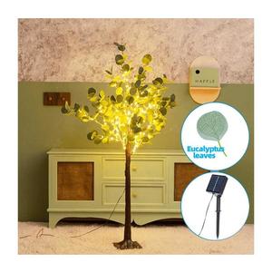 B.V. - LED Solárna dekorácia 210xLED/3, 5m IP65 teplá biela eukalyptus B1020137T vyobraziť