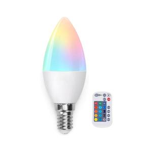 B.V. LED RGB Stmievateľná žiarovka E14/4, 8W/230V 3000K + DO - B10105QCR vyobraziť