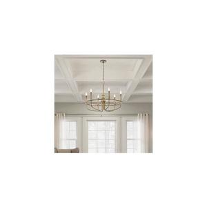 Elstead Kichler KL-CAPITOL-HILL6-PNBR - Luster na reťazi CAPITOL HILL 6xE14/40W/230V KL-CAPITOL-HILL6-PNBR vyobraziť