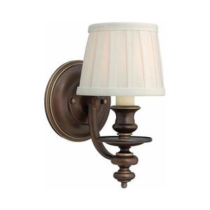 Elstead Hinkley HK-DUNHILL1 - Nástenné svietidlo DUNHILL 1xE14/60W/230V HK-DUNHILL1 vyobraziť