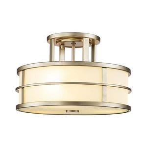 Elstead Feiss FE-FUSION-SF-PNBR - Prisadený luster FUSION 3xE27/40W/230V FE-FUSION-SF-PNBR vyobraziť