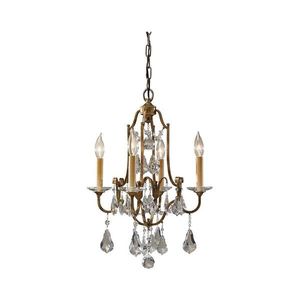 Elstead Feiss FE-VALENTINA4 - Luster na reťazi VALENTINA 4xE14/60W/230V FE-VALENTINA4 vyobraziť