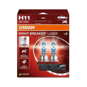 SADA 2x Autožiarovka NIGHT BREAKER H11 PGJ19-2/55W/12V - Osram 64211NL-2HB vyobraziť
