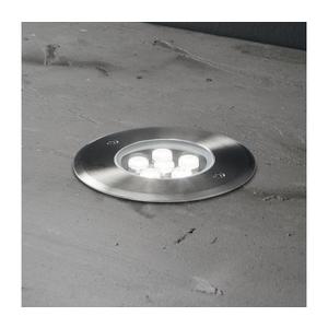 Ideal Lux - LED Nájazdové svietidlo FLOOR LED/6W/230V pr. 12 cm CRI 90 IP67 chróm 255668 vyobraziť