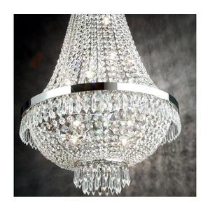 Ideal Lux - LED Krištáľový luster na reťazi CAESAR 6xG9/3W/230V pr. 38 cm chróm 033532 vyobraziť