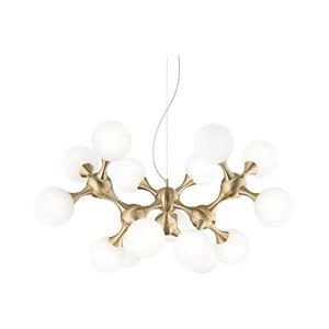 Ideal Lux - Luster na lanku NODI 15xE14/28W/230V mosadz 241012 vyobraziť