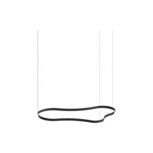 Ideal Lux - LED Luster na lanku WAVES LED/54W/230V CRI 90 čierna 345277 vyobraziť