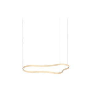 Ideal Lux - LED Luster na lanku WAVES LED/54W/230V CRI 90 mosadz 345284 vyobraziť