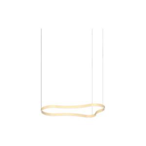 Ideal Lux - LED Luster na lanku WAVES LED/45W/230V CRI 90 mosadz 345253 vyobraziť