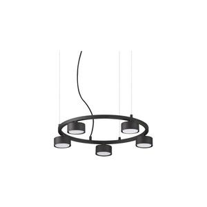 Ideal Lux - LED Luster na lanku MINOR 5xGX53/9W/230V pr. 50 cm čierna 235516 vyobraziť