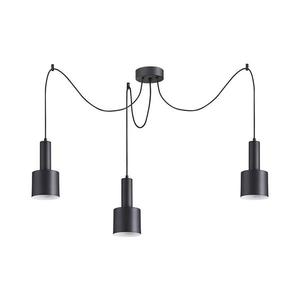 Ideal Lux - Luster na lanku HOLLY 3xE27/60W/230V pavúk čierna 231594 vyobraziť
