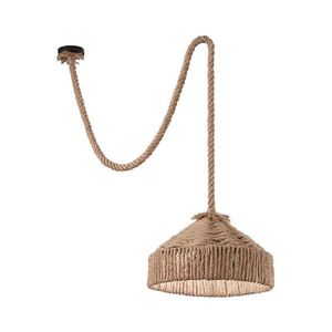 Ideal Lux - Luster na lanku CANAPA 1xE27/15W/230V pr. 41 cm hnedá 134833 vyobraziť