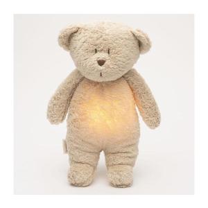 Moonie - Uspávadlo s melódiou a svetlom medvedík 2.0 organic sand 8643MOO vyobraziť