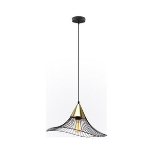 Luster na lanku ALURA 1xE27/60W/230V pr. 50 cm čierna P9005-1L vyobraziť