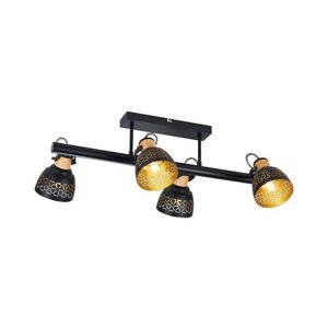 Prezent - Prisadený luster MESCALA 4xE14/40W/230V čierna vyobraziť