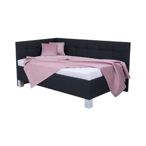 Čalúnená posteľ s matracom a úložným priestorom MARIA PETITE 120x200 cm antracit 8590828933342 vyobraziť