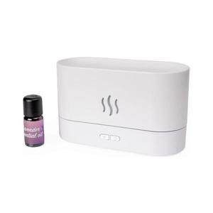 LED RGB Ultrazvukový aróma difúzor a zvlhčovač vzduchu s podsvietením 180ml biela PADYMF701W vyobraziť