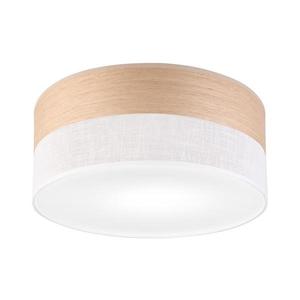 Stropné svietidlo SIRJA WOOD 1xE27/15W/230V pr. 35 cm biela/dub LM-1.261/BIAŁY vyobraziť