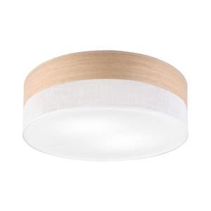 Stropné svietidlo SIRJA WOOD 2xE27/15W/230V pr. 45 cm biela/dub LM-2.261/BIAŁY vyobraziť