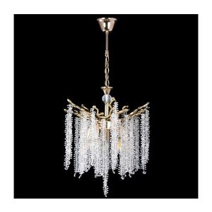 Luster na reťazi 5xE14/60W/230V pr. 50 cm zlatá W-E2635/5 vyobraziť