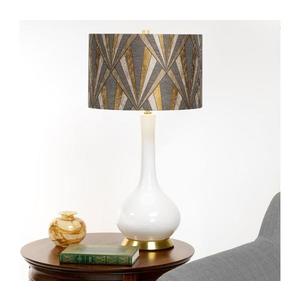 Elstead MILO-AB-TL-VOGPB - Stolná lampa MILO 1xE27/60W/230V šedá/zlatá MILO-AB-TL-VOGPB vyobraziť