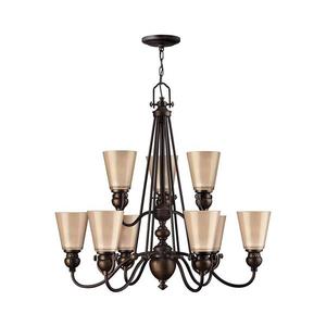 Elstead Hinkley HK-MAYFLOWER9 - Luster na reťazi MAYFLOWER 9xE27/60W/230V HK-MAYFLOWER9 vyobraziť