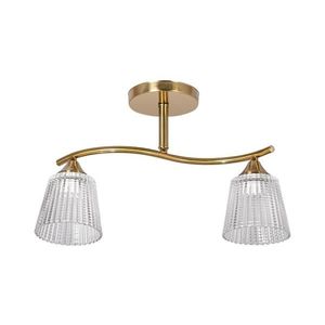 Luster na tyči 2xE14/60W/230V zlatá W-N6580/2 vyobraziť