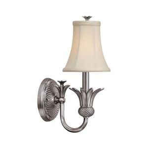 Elstead Hinkley HK-PLANT1-PL - Nástenné svietidlo PLANTATION 1xE14/40W/230V matný chróm HK-PLANT1-PL vyobraziť