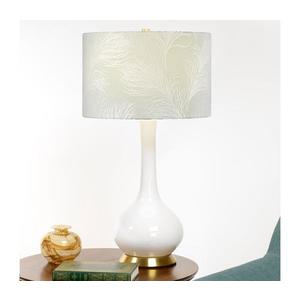 Elstead MILO-AB-TL-FDEB - Stolná lampa MILO 1xE27/60W/230V šedá MILO-AB-TL-FDEB vyobraziť