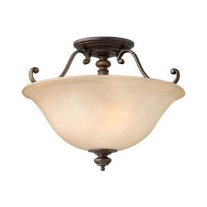 Elstead Hinkley HK-DUNHILL-SF - Prisadený luster DUNHILL 2xE27/100W/230V HK-DUNHILL-SF vyobraziť