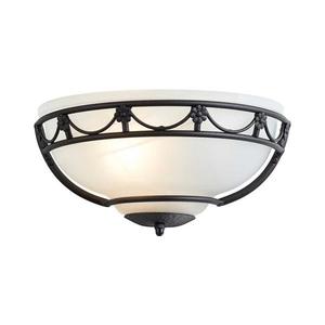 Elstead CB-WU-BLACK - Nástenné svietidlo CARISBROOKE 1xE27/60W/230V CB-WU-BLACK vyobraziť