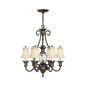 Elstead Hinkley HK-PLANT7-PZ - Luster na reťazi PLANTATION 7xE14/40W/230V bronzová HK-PLANT7-PZ vyobraziť