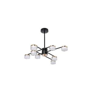 LED Luster na tyči 8xLED/6W/230V 3000-6500K pr. 68 cm zlatá/čierna W-YH1361/8 vyobraziť